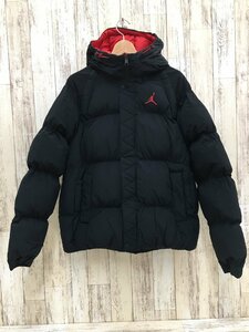 130B JORDAN BRAND ESS Puffer Jacket BLACK FIRE RED DQ7349-010 ジョーダン【未使用】