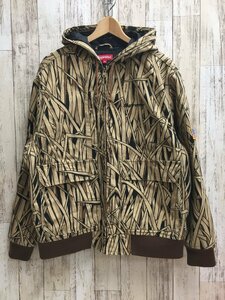 128BH Supreme 20ss Canvas Hooded Work Jacket シュプリーム ジャケット【中古】