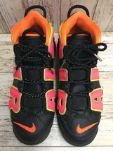 148BH NIKE WMNS AIR MORE UPTEMPO HOT PUNCH 917593-002 ナイキ【中古】_画像2