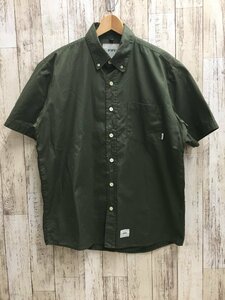 128AH WTAPS 18ss BD SS ダブルタップス SHIRT 181TQDT-SHM05 シャツ【中古】