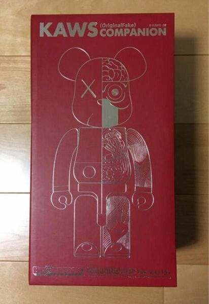 新品未開封KAWS BE＠RBRICK400%COMPANION人体模型