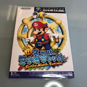 シュリンク付き 新品 未開封 スーパーマリオサンシャイン ゲームキューブ GC 任天堂 NINTENDO GAME CUBE MARIO SUNSHINE 超レア 希少