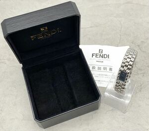 FN12499R【1000円スタート!!】FENDI フェンディ 660L 012-981 Orologi QUARTZ クォーツ レディース 腕時計 