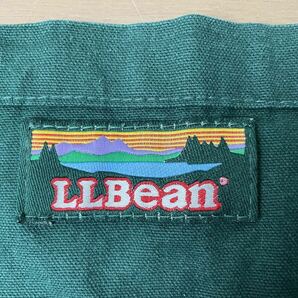 L.L.Bean エルエルビーン エプロン USA製 グリーンの画像3