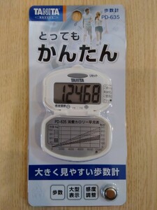 TANITAtanita pedometer PD-635 new goods unused 