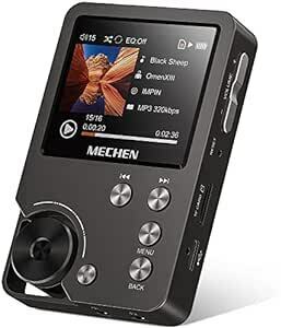 MECHEN HIFI MP3プレーヤー ハイレゾ音楽プレーヤー HiFi ロスレスオーディオプレーヤー 合金製 64GBマイクロ