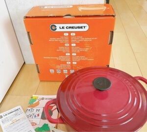 ★新品未使用 ル・クルーゼ (Le creuset)ココットロンド 22センチ★