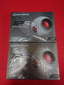 テーラーメイド TaylorMade TP5X ホワイト 21' ゴルフボール 2箱セット