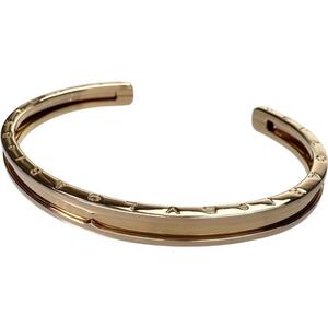BVLGARI/ BVLGARY open bangle bracele B-ZERO1 SM K18PG pink gold 16.6g 16.5cm lady's 
