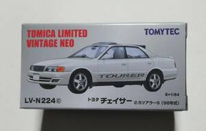 即決！ トミカ リミテッド ヴィンテージ ネオ LV-N224c トヨタ チェイサー 2.5 ツアラー S 98年式 (白) X100系 後期型 新品・未使用品 