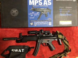 東京マルイ MP5A5 SWATスコープ　フラッシュライト　マグプルスリング