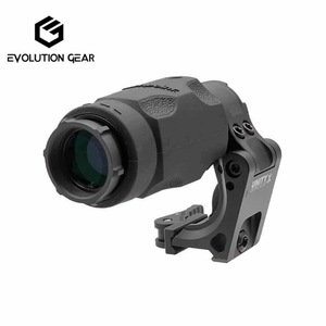 EVOLUTION GEAR Aimpoint 3XMAG-1 Magnifier & UNITY FAST FTC Aimpoint Mount レプリカ 3倍率ブースター スーパーハイマウント