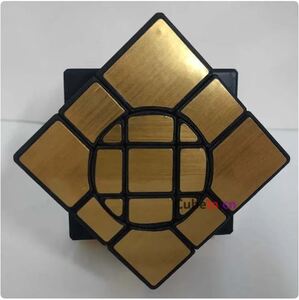 [Black Gold]3D print puzzle Cube, education toy,k Lazy gift, Christmas . birthday,2x3x3