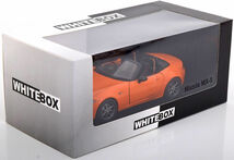 WHITEBOX 1/24 マツダ MX-5 (ロードスター) 2019 オレンジ RHD Mazda MX-5 ミニカー_画像5