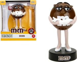 JADA TOYS M&M's ブラウン メタルフィギア エムアンドエムズ 4インチ ダイキャスト ディスプレイ インテリア