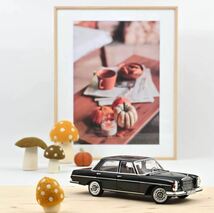 ノレブ 1/18 メルセデスベンツ 280 SE W108 1968 ダークグリーン NOREV MERCEDES BENZ フル開閉 ミニカー_画像5