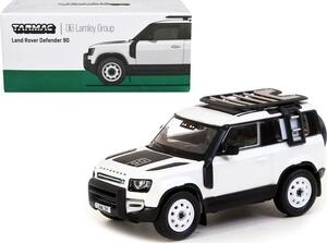 ターマックワークス 1/64 ランドローバー ディフェンダー 90 ホワイト Tarmac Works Land Rover Defender ミニカー