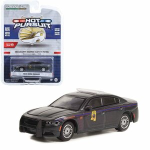 グリーンライト 1/64 ダッジ チャージャー ミシシッピ ハイウェイ パトロール Greenlight Hot Pursuit Dodge Charger ミニカー