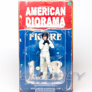 アメリカン ジオラマ 1/18 フィギア レースデイ 1 レーシングドライバー American Diorama Figure 1/18 Race Day 1