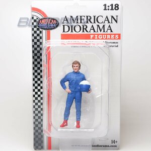 アメリカン ジオラマ 1/18 フィギア レーシング レジェンド 80s-B American Diorama Figure Racing Legend