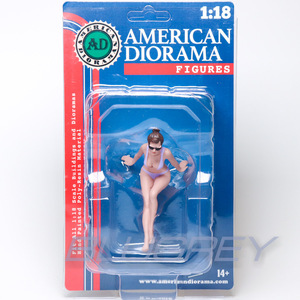 アメリカン ジオラマ 1/18 ビーチガールズ キャロル American Diorama Beach Girls Carol 女性 ミニチュア