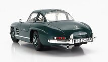 ノレブ 1/18 メルセデスベンツ 300SL (W198) 1954 グリーン ガルウィング NOREV MERCEDES BENZ フル開閉機構 ミニカー_画像4