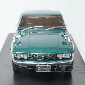 【アウトレット】WHITEBOX 1/24 トヨタ セリカ リフトバック 2000GT 1973 RHD ダークグリーン Toyota Celica LB WB124142の画像3