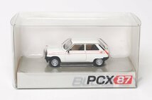 PCX87 1/87 ルノー 5 アルピーヌ 1980 ホワイト Renault 5 alpine ミニカー HOスケール_画像4