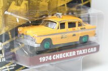 【レア！チェイス】グリーンライト 1/64 チェッカー タクシー キャブ Greenlight Checker Taxi #804 Sunshine Cab Company 44890C_画像3