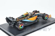【アウトレット】ブラーゴ 1/43 マクラーレン F1 MCL36 #4 ランド・ノリス 2022 Bburago McLaren Lando Norris シグネチャーシリーズ_画像5