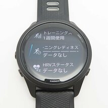 １円スタート！ GARMIN フォアランナー 265 スマートウォッチ ガーミン ランニング FORERUNNER GPS 電子決済 音楽再生 逸品質屋_画像8