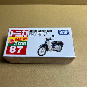 トミカ No.87 ホンダ スーパーカブ （箱） （1/33スケール トミカ 879978）