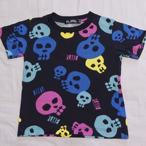 FLAKEフレイク スカル Tシャツ/100
