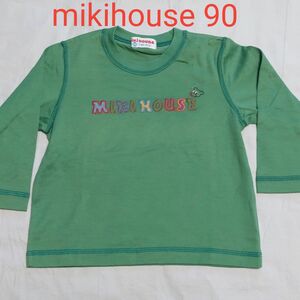 ミキハウスmikihouse 長袖Tシャツ/90/未使用