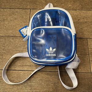  not yet sale in Japan America plan adidas Adidas clear backpack rucksack unused blue blue 