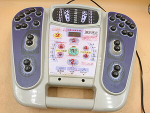 Y5-415　日本電子工業 健足博士 足裏 低周波治療器 KD-30 温熱 足つぼ 家庭用低周波治療器
