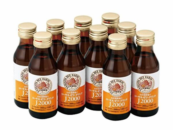 新品未開封 山田養蜂場 ローヤルゼリードリンク J2000 100ml×10本入 賞味期限 2025年2月 送料込み