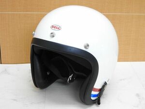 中古 BELL 500-TXJ L 61〜62cm 自動二輪車乗車用 バイク ジェットヘルメット 2017年製 現状渡し