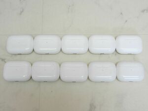 1 jpy ~ operation not yet verification Apple AirPods Pro no. 1 generation case A2190 case only 10 piece set earphone less not yet inspection goods present condition delivery that 68