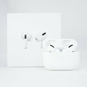 【1円】Apple エアポッズプロ AirPods Pro ワイヤレスイヤホン 第1世代 MLWK3J/A A2190 A2083 A2084 充電ケース 通電確認 初期化済み 32180