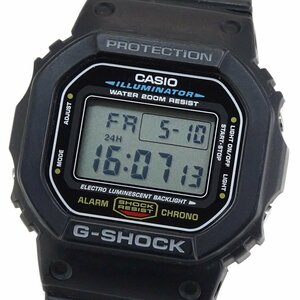 【1円/訳あり】カシオ CASIO G-SHOCK 5600シリーズ ウォッチ 腕時計 DW-5600E クォーツ SS 黒文字盤 デジタル メンズ 動作品