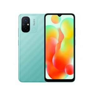 [1 jpy / unopened ] car omiXiaomi Redmi 12C smart phone 128GB SIM free mint green 6.71 -inch HD+ approximately 5,000 ten thousand pixels high resolution 41989