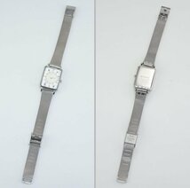 【1円/良品】セイコー ワイアード SEIKO WIRED レディース ウォッチ 腕時計 VJ21-KRW0 クォ－ツ SS 白文字盤 動作品 41168_画像3