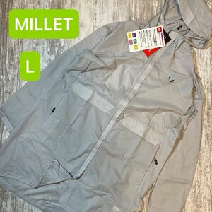 MILLET BREATHER LIGHT COAT ミレー　ブリーザーライトコート　グレー　パッカブル　レディース　L