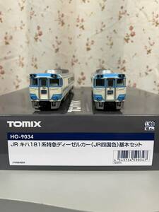 TOMIX JR キハ181系特急ディーゼルカー（JR四国色）基本セット HO-9034