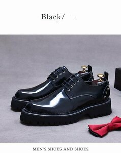 XX-23671 black / worker handmade 41 size 25.5cm degree [ new goods unused ] high quality popular new goods men's shoes business shoes worker handmade book