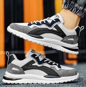  walking shoes sneakers men's men's shoes men's sneakers running shoes sport shoes ..... gray 25cm