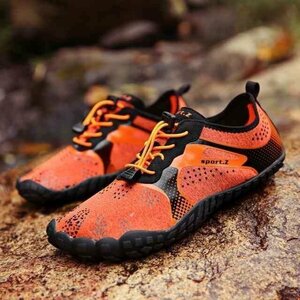  marine shoes water land both for men's aqua shoes fitness shoes shoes light weight drainage function pool . playing river .A03 26.5CM