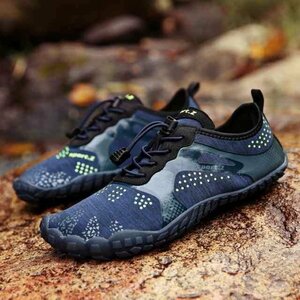 marine shoes water land both for men's aqua shoes fitness shoes shoes light weight drainage function pool . playing river .A05 26.5CM