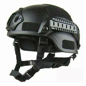 サバゲーヘルメット タクティカルヘルメット スワット SWATミリタリーヘルメット　サバイバルゲーム　軽量　衝撃吸収 ブラック